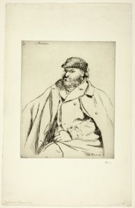Paul Cézanne af Camille Pissarro