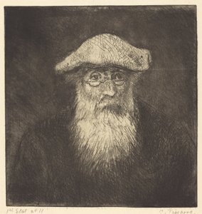 Selvportræt (Camille Pissarro, alene)