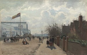 Krystalpaladset, 1871. af Camille Pissarro