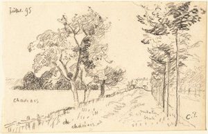 Indkørslen af Camille Pissarro