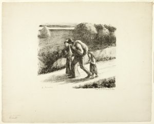 Vagabonderne af Camille Pissarro