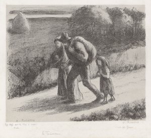 Vagabonderne af Camille Pissarro