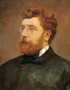 Portræt af Georges Bizet (Paris af Camillo (1840 1919) Miola