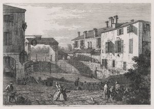 Le Porte Del Dolo (The Locks of Dolo), fra serien Vedute (Views)