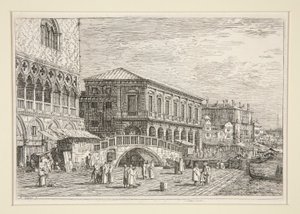 Le Preston, V., (Fængslet, Venedig]), fra serien Vedute (Views)