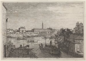 Ale Porte del Dolo, ca. 17351746. af Canaletto