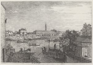 Ale Porte del Dolo, ca. 17351746. af Canaletto
