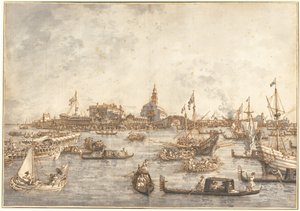 Kristi Himmelfartsfestival i Venedig, 17651766. af Canaletto