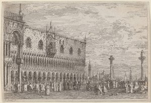 The Band Pier. v. af Canaletto