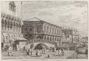 Og Preson. V. [nederst til venstre] af Canaletto