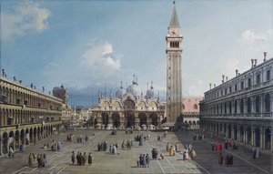 Markuspladsen af Canaletto