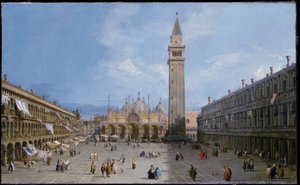 Markuspladsen af Canaletto