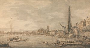 City of Westminster fra nær York Water Gate af Canaletto