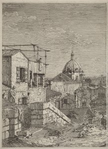 Huset med indskriften [til venstre] af Canaletto