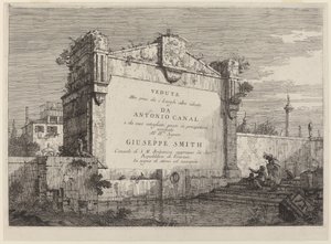 Titelplade af Canaletto