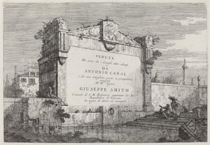 Titelplade af Canaletto