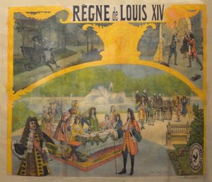 Le Regne de Louis XIV plakat 1904
