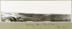 Set fra Kurd Hill, september 1917 af Capt. Arthur Rhodes