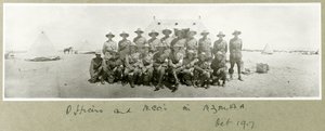 Officerer og underofficerer i N.Z.M.A.A., oktober 1917 af Capt. Arthur Rhodes