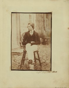 Portræt af en ung dreng af Capt. Henry Craigie Brewster