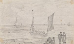 En fest i gang nær Brighton Beach, 18. september 1815 af Capt. Thomas Hastings
