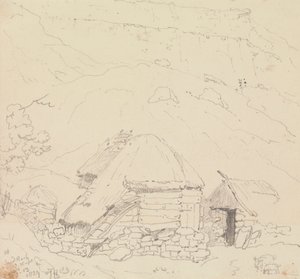 I Sandrock, Isle of Wight, 13. august 1829 af Capt. Thomas Hastings