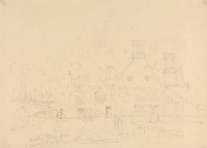 Barton Farm House, East Cowes, Isle of Wight, maj 1833 af Capt. Thomas Hastings