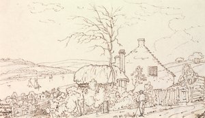 Mellem West Cowes og Newport, 20. februar 1826 af Capt. Thomas Hastings