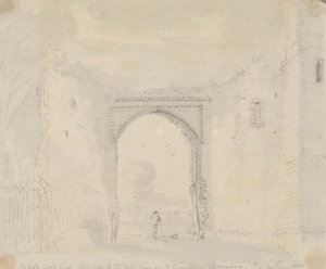Brick Archway, der støder op til den store port til St. Augustine