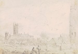 Canterbury katedral af Capt. Thomas Hastings