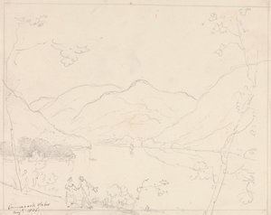 Crummock Water, august 1835 af Capt. Thomas Hastings