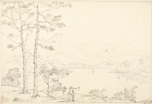 Derwent Water, 20. juni 1835 af Capt. Thomas Hastings