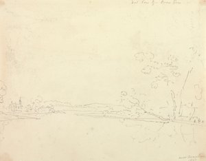 Fjernsyn over Beaulieu, Hampshire af Capt. Thomas Hastings