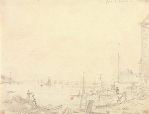 Fra East Cowes, 7. august 1826 af Capt. Thomas Hastings