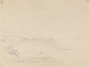 Fra havnen i Saint Lawrence, 14. januar 1826 af Capt. Thomas Hastings