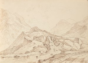 Gowlands Cascade, Gap of Dunloh, 6. september 1841 af Capt. Thomas Hastings