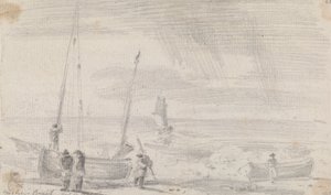 Hastings Beach, 5. november 1815 af Capt. Thomas Hastings
