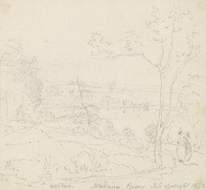 Memo af Medina River, Isle of Wight af Capt. Thomas Hastings