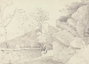 I nærheden af Bonchurch, Isle of Wight, 28. maj 1829 af Capt. Thomas Hastings