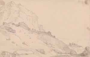 Tæt på Sandrock Inn, Isle of Wight af Capt. Thomas Hastings