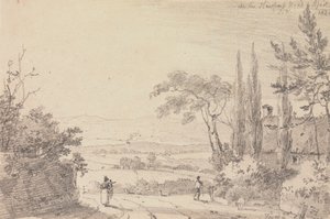 På Newport Road, april 1826 af Capt. Thomas Hastings