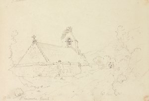 Saint Lawrence Church, Isle of Wight af Capt. Thomas Hastings
