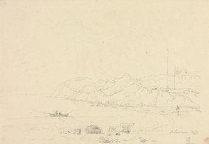 St. Lawrence, Isle of Wight, 19. september 1827 af Capt. Thomas Hastings