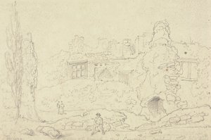 Vindue i rummet, hvor Charles I blev indespærret, Carisbrooke Castle af Capt. Thomas Hastings