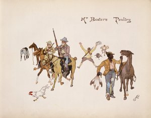 Mr Besters Poultry, fra The Leaguer of Ladysmith, 1900