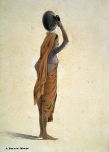 En Purwari-kvinde, Indien
