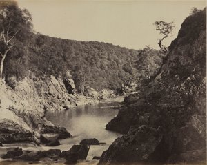 River Landscape, Skotland, ca. 1858.