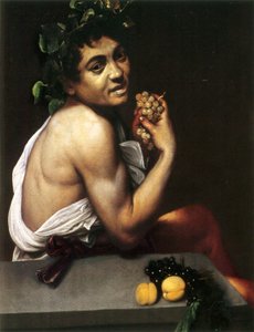 Selvportræt som Bacchus
