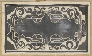 Dekorativt design af Carel Adolph Lion Cachet