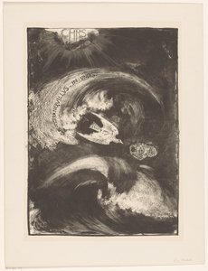 Due i storm af Carel Adolph Lion Cachet